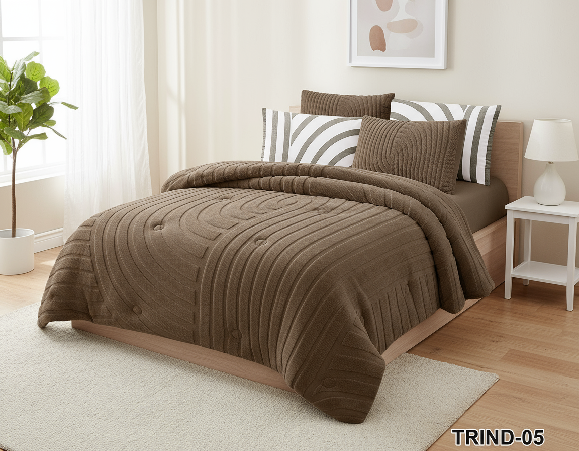 Trind King size winter collection طقم لحاف ترند مجوز شتوي
