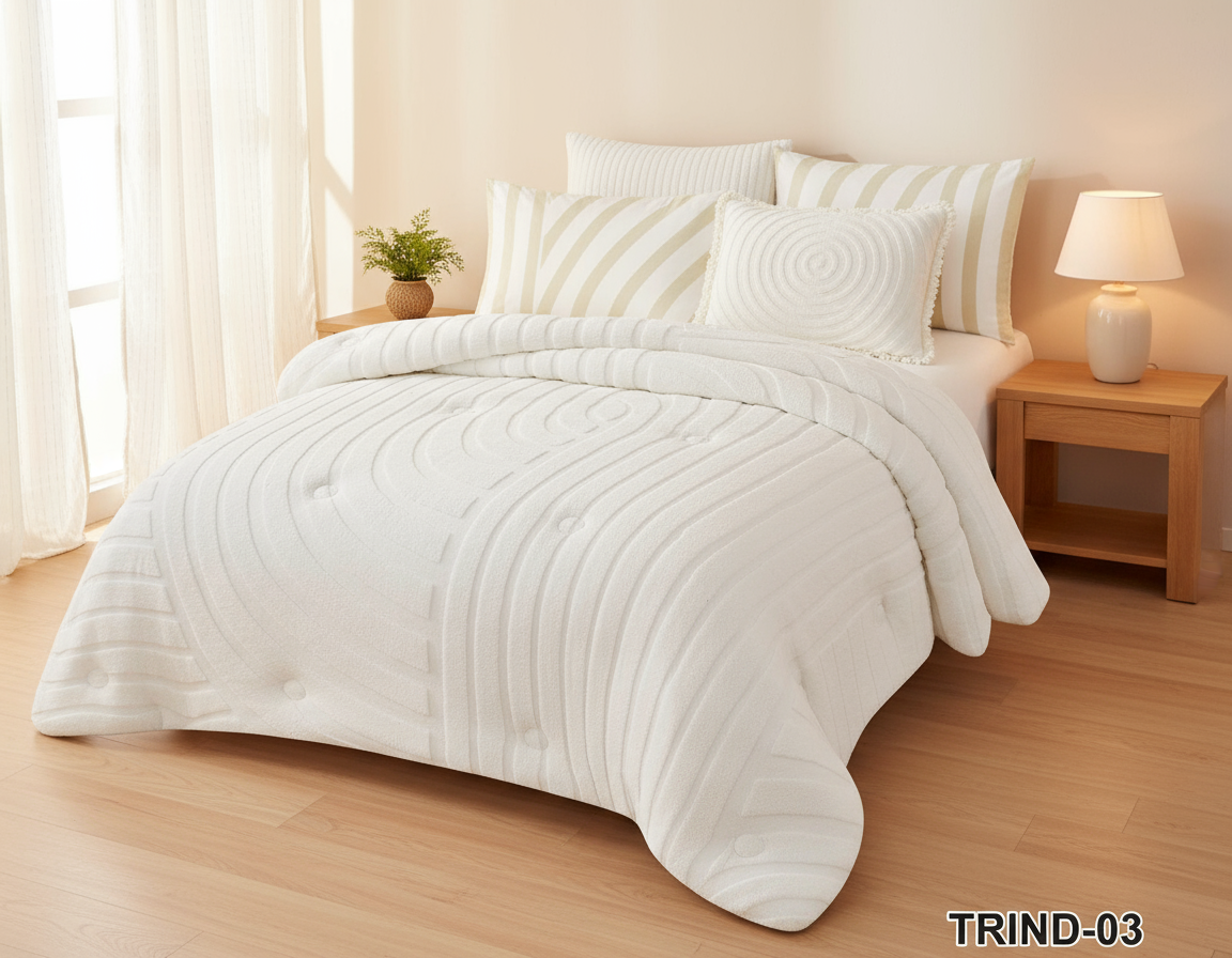 Trind King size winter collection طقم لحاف ترند مجوز شتوي