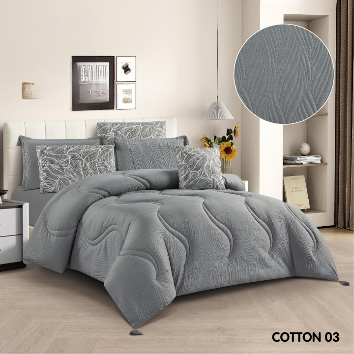 لحاف قطن الصيفي مجوز 7 قطع